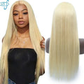 XYS Wholesale Blonde Virgin 613 Human Hair Wig 613 Raw Human Hair 30inch Lace Front Wig for Black Woman