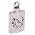 Stainless Steel Silver Plated Vintage Cremation Jewelry Hip Flask Dad Keepsake Pendant Necklace Ash Souvenir Tree Memento Urn