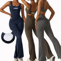JY Wholesale Women's Backless Yoga Workout Bodysuit Four-Way Stretch Spandex/Nylon Eco-Friendly Full-Length Gym Sportswear