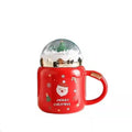 Wholesale Eco Friendly Coffee Mug 400ml Merry Christmas Funny Coffee Mugs Fancy Ceramic Mugs