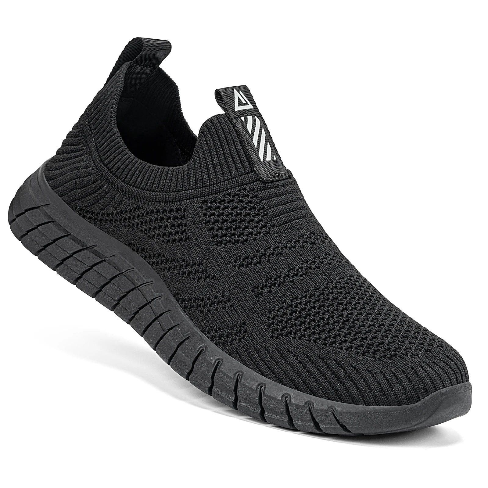 2025 Men's Lightweight Breathable Jogging Sneakers Comfortable Casual Knitted Shoes for All Seasons Dropshipping Hot Sale