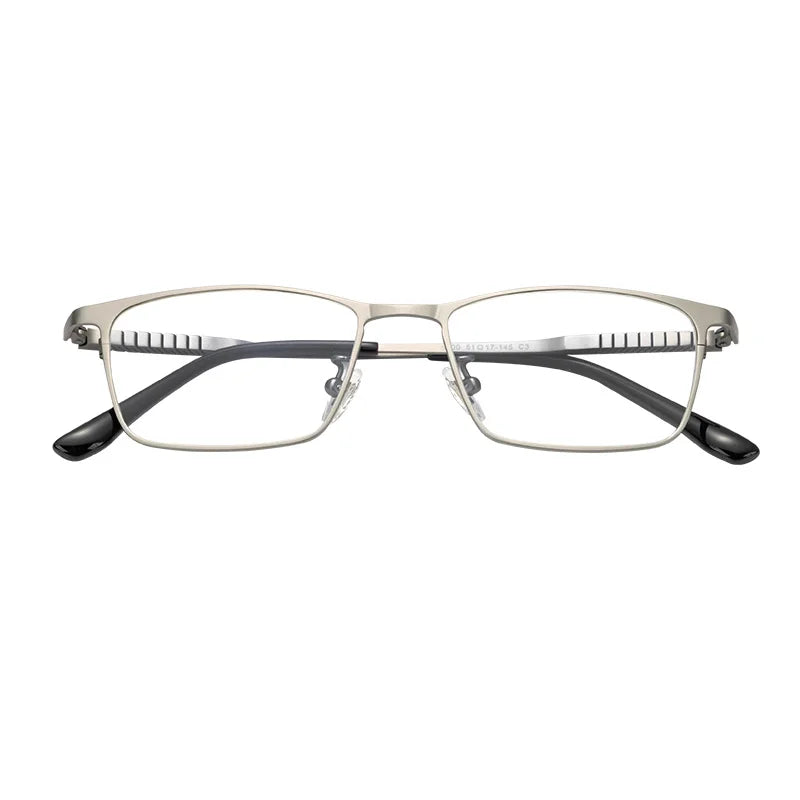 Premium Quality Square Design Titanium Alloy Business Eyewear Daily Use Lightweight Eyeglasses