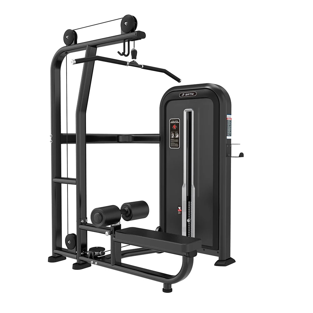 Commercial Gym Equipment Pin Loaded Machine Lat Pulldown Low Row Machine