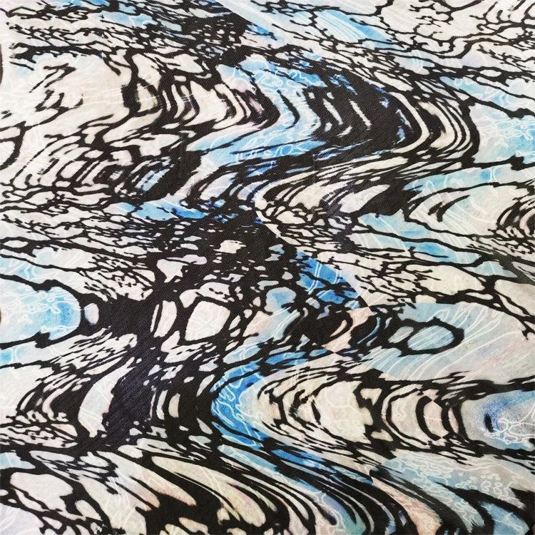 Hot Sale Custom Printed 100% Polyester Soft Tulle Fabric Sheer Organic Eco-Friendly Knitted Mesh Fabrics for Girls