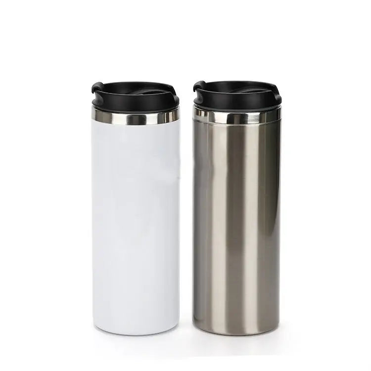 Custom Logo Eco-Friendly Stainless Steel Tumbler Mug Tea Infuser 12-24 Hours Thermal Insulation Minimalist Sport Style