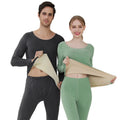 Wholesale  New  Couple Slim-fit Women Long Johns Long Pants Suit Women's Self-heating Thermal Underwear