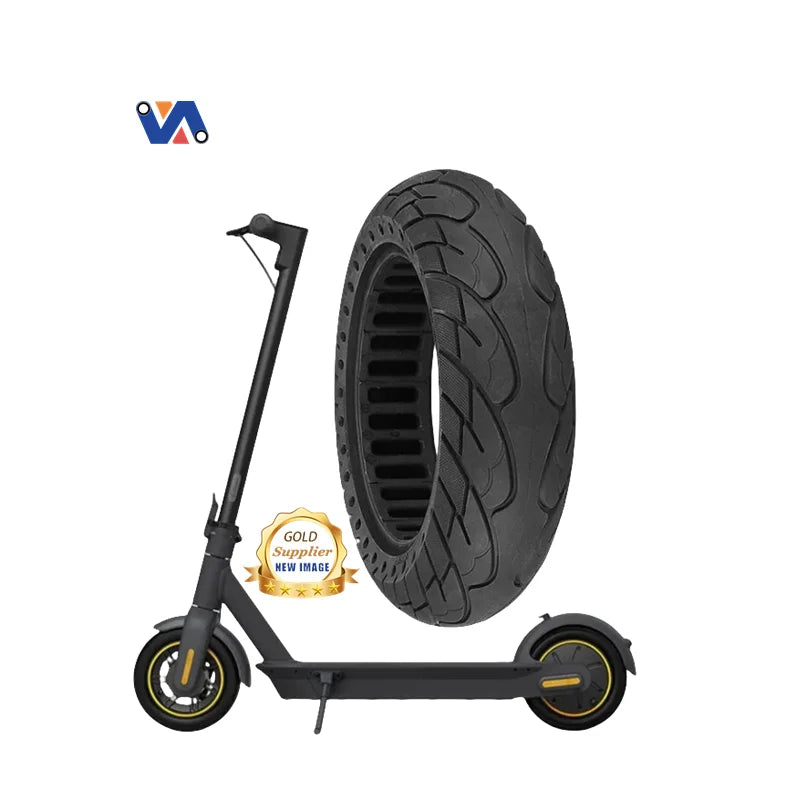 New Image 60/70-6.5 Honeycomb Hole Wheel Winter Tire for Scooter Fat 10x2.5 Tires 10 Inch Solid Electr Scooter Wheel 10x25 Tire