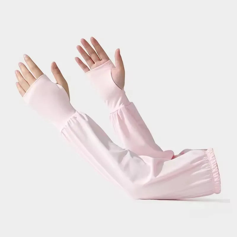 Wholesale Custom Women Sun protection Outdoor Cycling Anti-UV Arm Sleeves