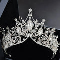 European and American Style Crystal Headband Fancy Jewelry Crown Bridal Pearl Crystal Tiara for Wedding