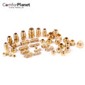 Hvac Systems & Parts 1/4 3/8 Inch for Mini Split air Conditioner Insulated Coil Line Set Solderless Brass Copper Pipes Fittings