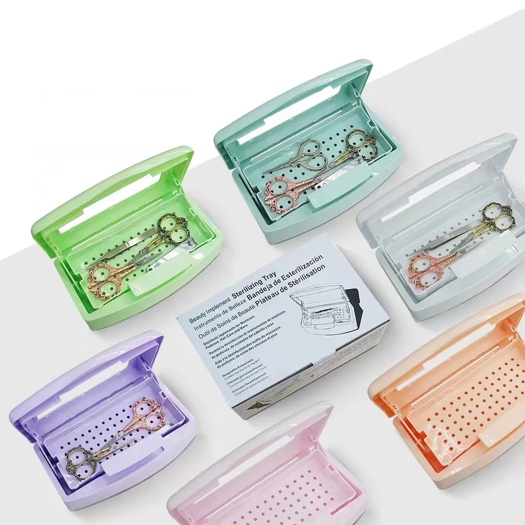 Nail Disinfection Box Special Supplies Disinfection Box Embroidery Nail Shop Special Nail Tool Supplies