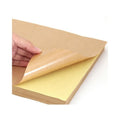 KY-0628062 A4 Sticker Paper White Wood Free Self-adhesive Sticker Paper A4 Material for Laser Inkjet Printer or Shipping Label