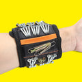 8pcs Magnetic Wristband Tools Holding Screws Belt Magnetic Tool Holder Suitable for Indoor and Outdoor Fixing Screws