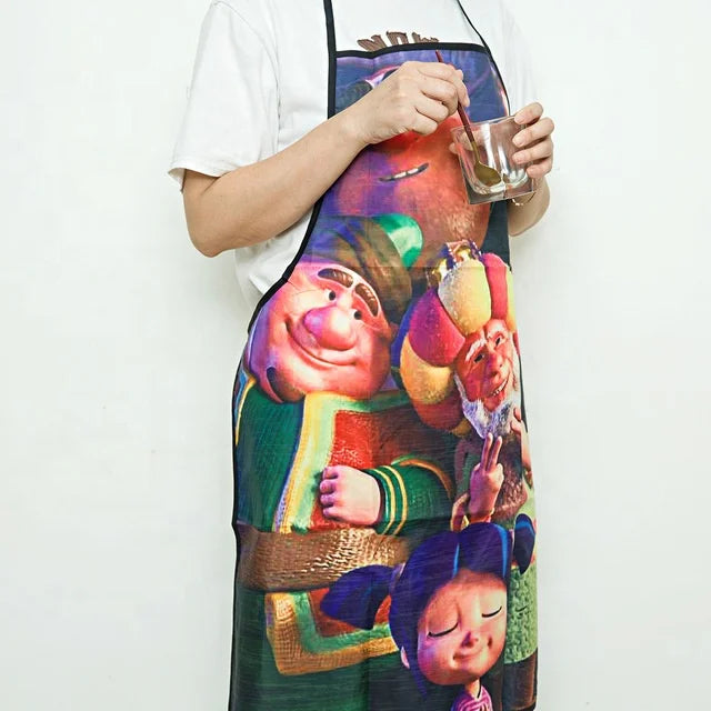 Happy Eid Mubarak Adult Apron Kitchen Decor Child Aprons Ramadan Kareem Decorations Muslim Party Supplies