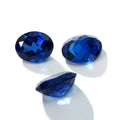 Starsgem Lab Grown Royal Blue Sapphire Oval Cut Gemstones Jewelry Making Synthetic Stone
