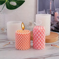 Silicone Bubble Column Candle Mould Cylinder Magic Ball Scented Candle Mold