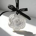 Stocked Hanging Scented Ceramic Car Wardrobe Aroma Plaster Air Freshener Porcelain Flower Home Fragrance Essential Oil Diffuser