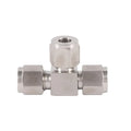 Forged Stainless Steel Dual Ferrules Type Tube Union Tees