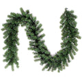 UMIND Wholesale Prelit 200cm Christmas Garland Artificial PVC Christmas Flower Garland Decoration
