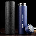 Smart Mini Portable Stocked Water Bottle Lid LED Temperature Display Stainless Steel Insulated Vacuum Flask Mug Tea Infuser