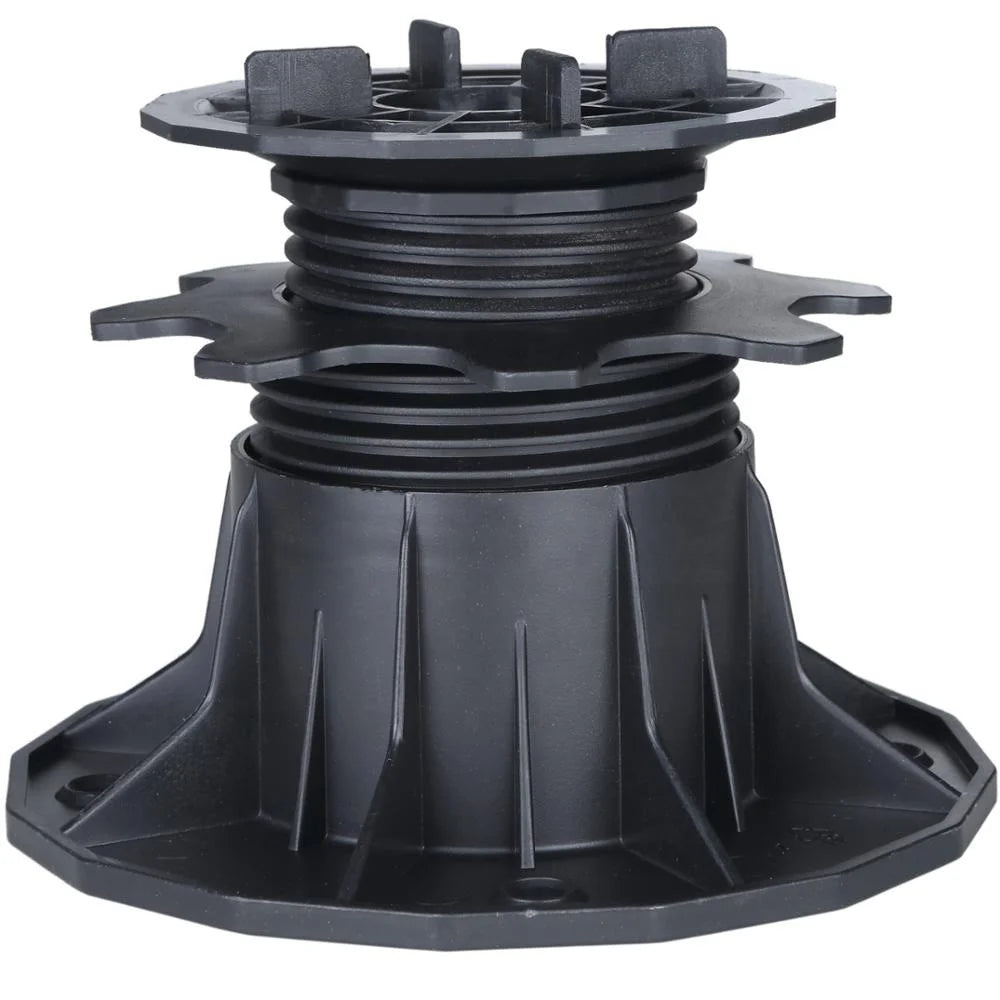 Quick Install Tiles Self Leveling Pedestals Paver Tiles Support System 0-5% Slope Pedestal Base XF-T204D 75-150 mm