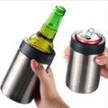 Wholesale 12oz 16oz Stainless Steel Vacuum Straight Slim Beer Can Cooler for Camping Factory Price