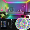 Tiras Led Rgb 20 Keys Led Pixel Strip Programmable Individually Addressable Festival Decoration Smart Full Color Led Strip Light