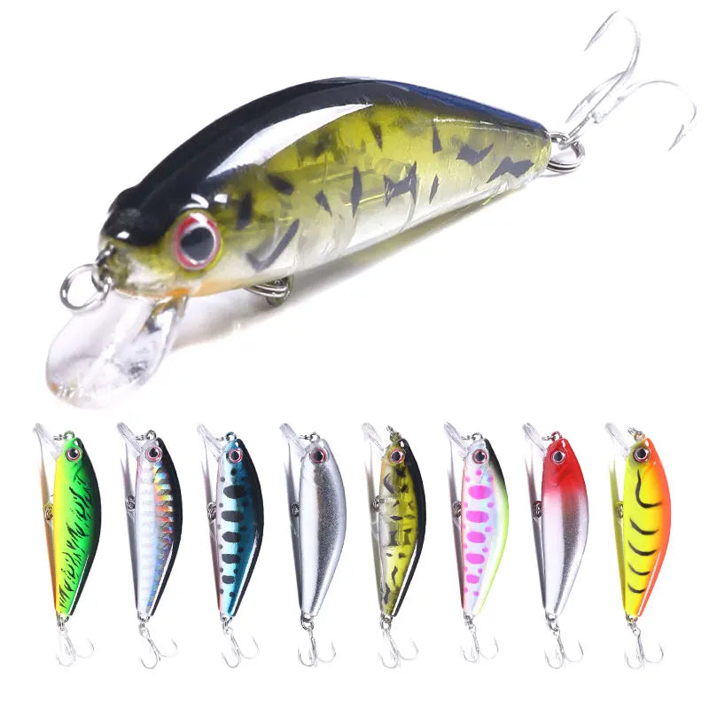5.5cm/6.6g Jerkbaits Fishing Lures Sinking Minnow Lure High Quality Hard Baits Good Action Wobblers MegaBDM