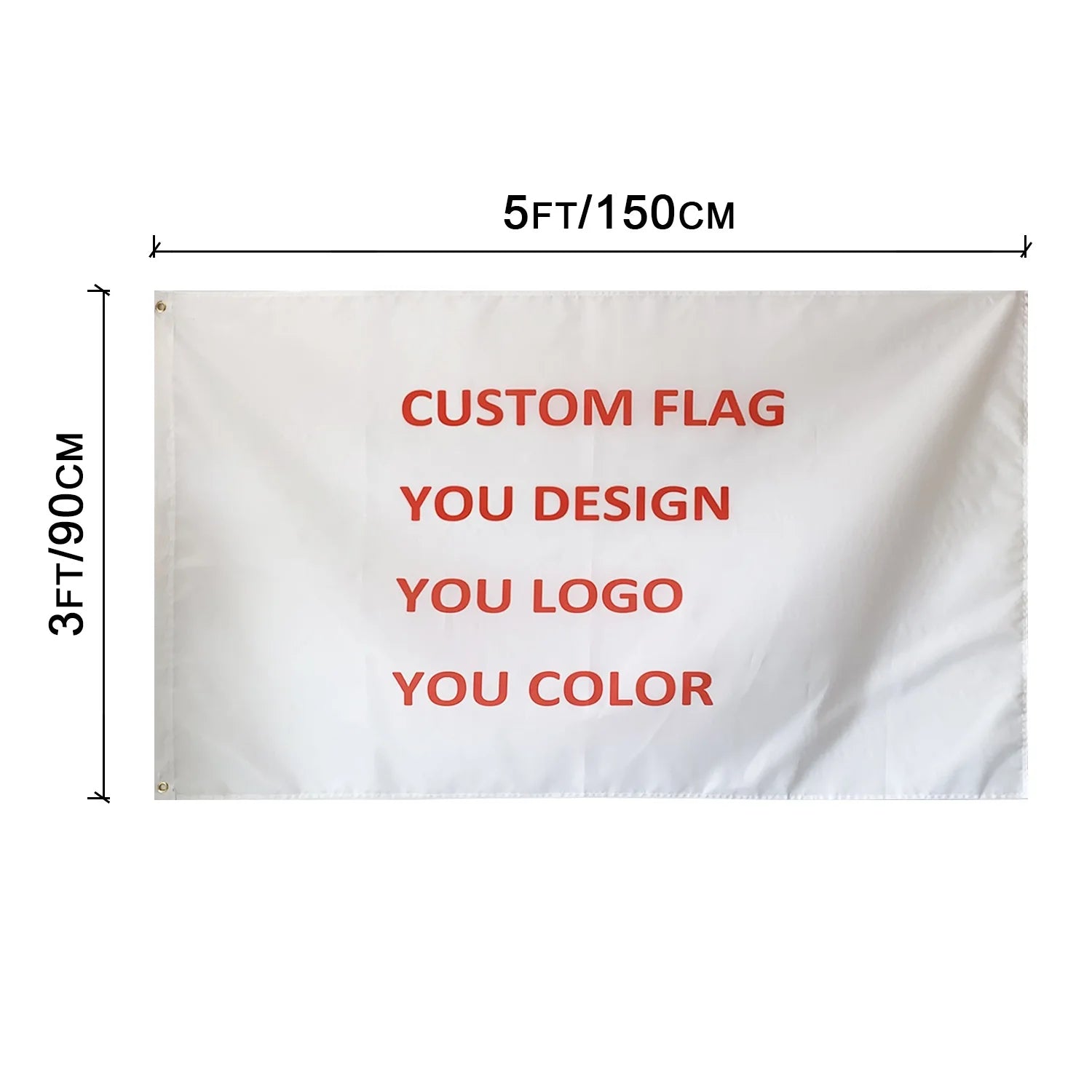 Custom Team Flags Printed Outdoor Hanging Flag 3X5 Flag Custom