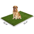 Washable Puppy Pee Pad Portable Grass Pee Pad for Dogs Dog Potty Training Pads Reusable Artificial Grass Dog Potty Toilet