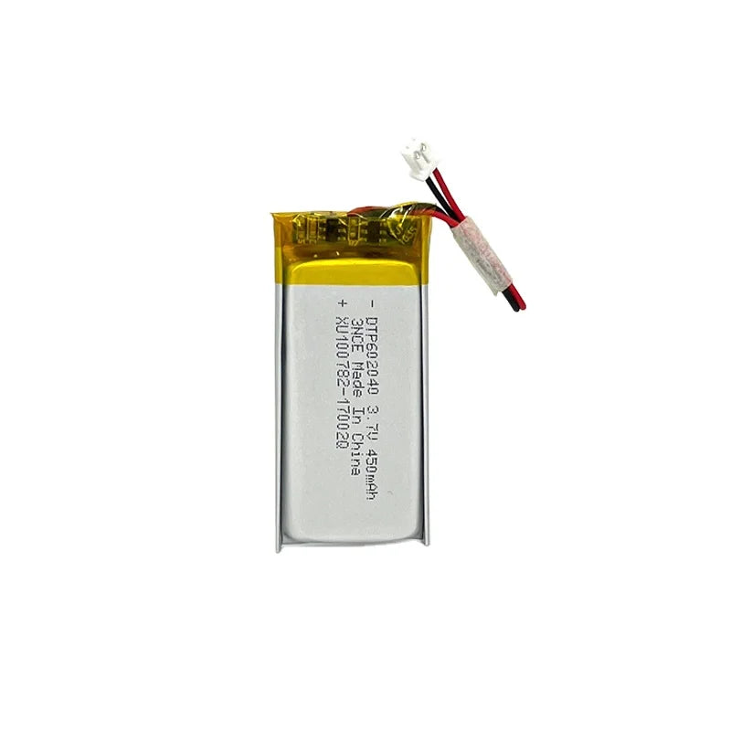 Customize 20*40mm Lithium Batteries DTP 602040 3.7V 450mAh Li-polymer Rechargeable 502040 702040 802040 902040 Lipo Battery