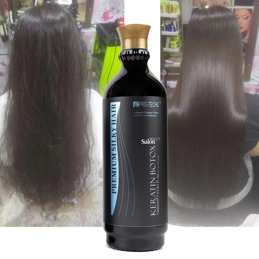 Wholesale Professional Organic Formaldehyde Free Collagen Protein Keratin 2.10 Straightening Cream Peppermint Hair Treatment for