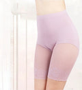 Women's Summer Plus Size Safety Pants Anti-exposure Thin Non-rolled Underwear Anti-wear Legs