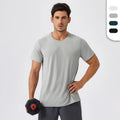 Unisex Custom Sports T-Shirt for Fitness Dry-Fit Breathable Knitted O-Neck for Spring Summer Season Custom Logo T Shirt