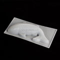 Classic Kitchen & Dining Room DIY Cake Baking Tool Small Curved Tail Fish Design PP Mold Made of Durable Plastic