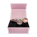 Glitter champagne Rose Color Cool Roller Balls Magic Globes Ice Roller Cold Facial Massager