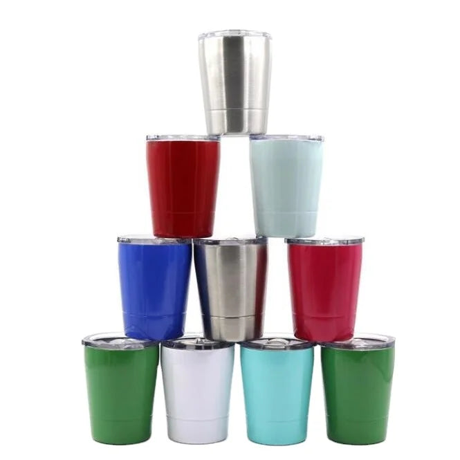 2026 CHUFENG Portable Stainless Steel 304 8oz/12oz Double Wall Kids Sippy Cup MegaBDM