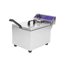 Single Tank 8L Electric Frier Deep Potato Chips Fryer Machine