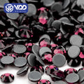 VDD 033 Amethyst High Quality Hot-Fix Glass Rhinestone Crystal Flatback Strass Stones for DIY Garment Decoration Wedding Dress