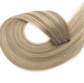 LeShine New Design Flat Weft Hair Extensions Remy European Hair Thin Soft Cuticle Intact Genius Weft with No Return Policy