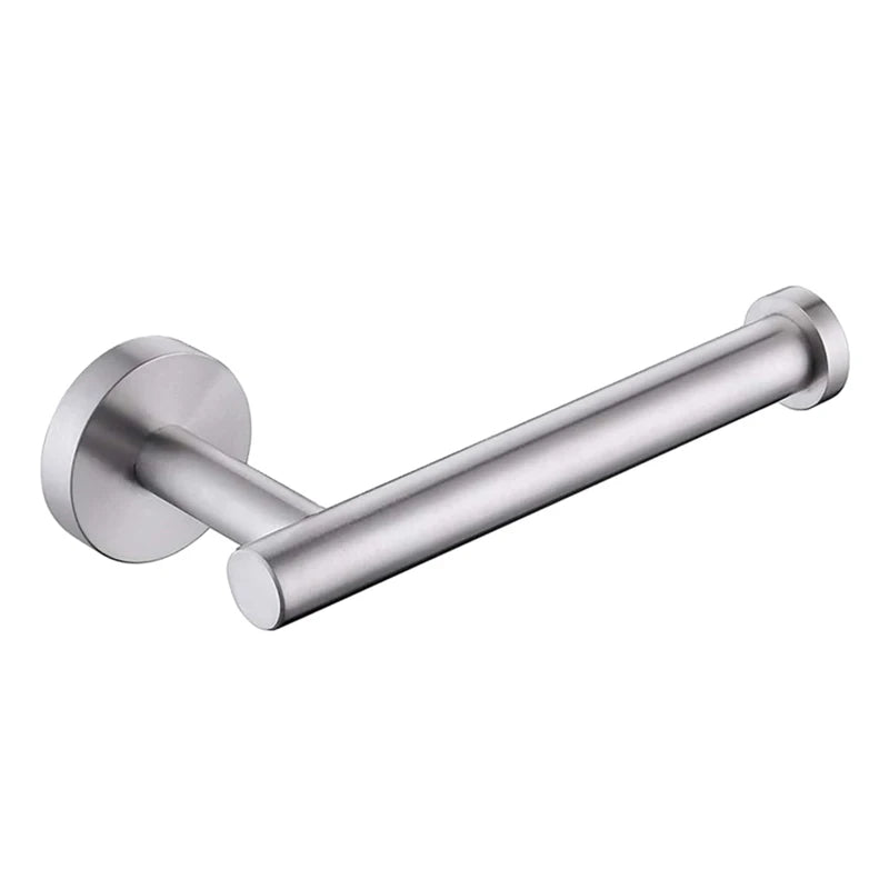 Sus304 Stainless Steel Toilet Tissue Paper Roll Towel Plate Holder Bathroom Accessories Kitchen Towel Paper