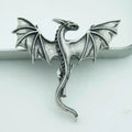 Custom Vintage Gothic Punk Celtic Dragon Brooch Men's Brooch Accessory Gift