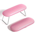 Portable Nail Arm Rest Cushion Soft Leather Manicure Hand Pillow Foldable Nail Rest Cushion