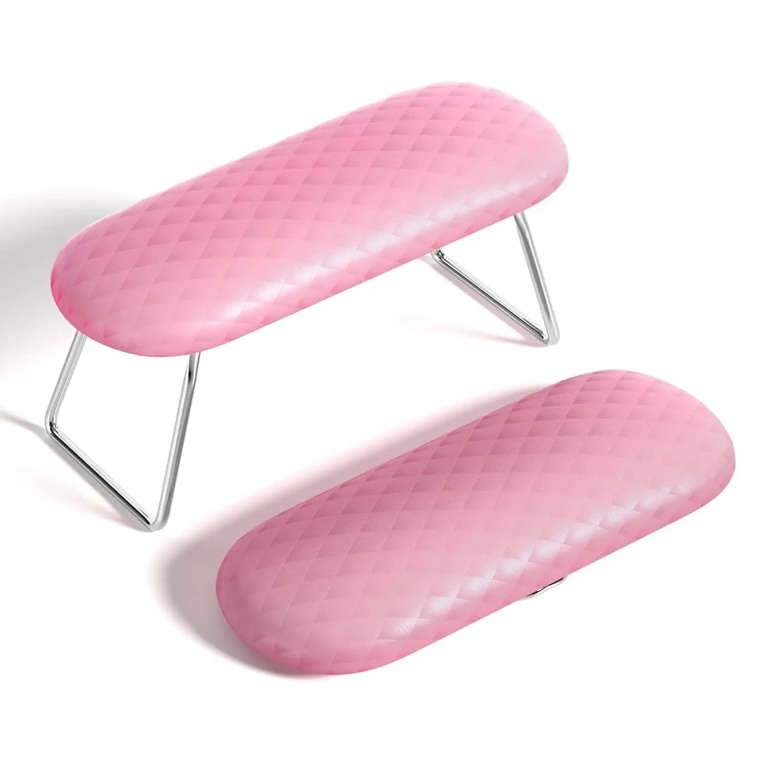 Portable Nail Arm Rest Cushion Soft Leather Manicure Hand Pillow Foldable Nail Rest Cushion