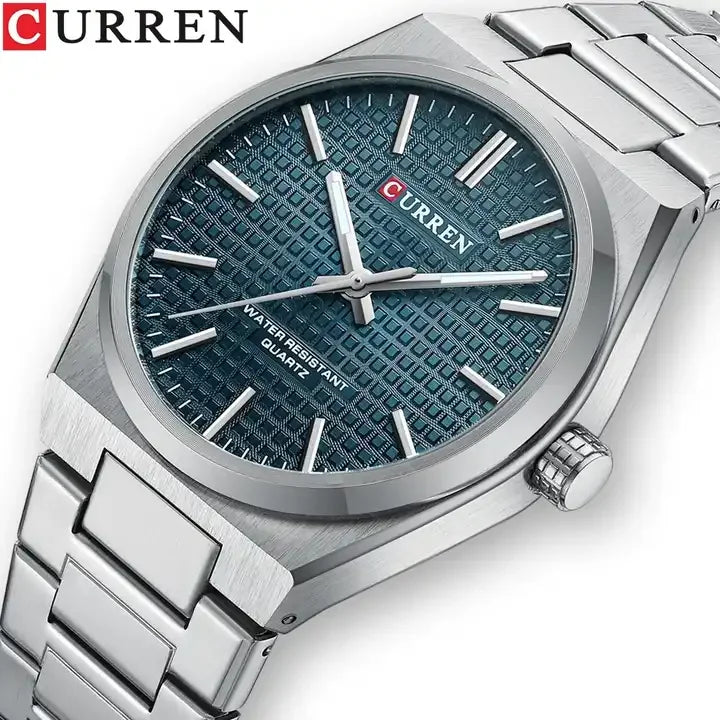 CURREN 8439 Luminous Hands Stainless Steel Band 3ATM Waterproof High Quality Men's Quartz Watch