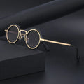 Classic Retro Steampunk Frame Sunglasses Cool Hip Hop Eyewear Gray/Green/Red/Blue Metal Frames UV400 Protection for Driving