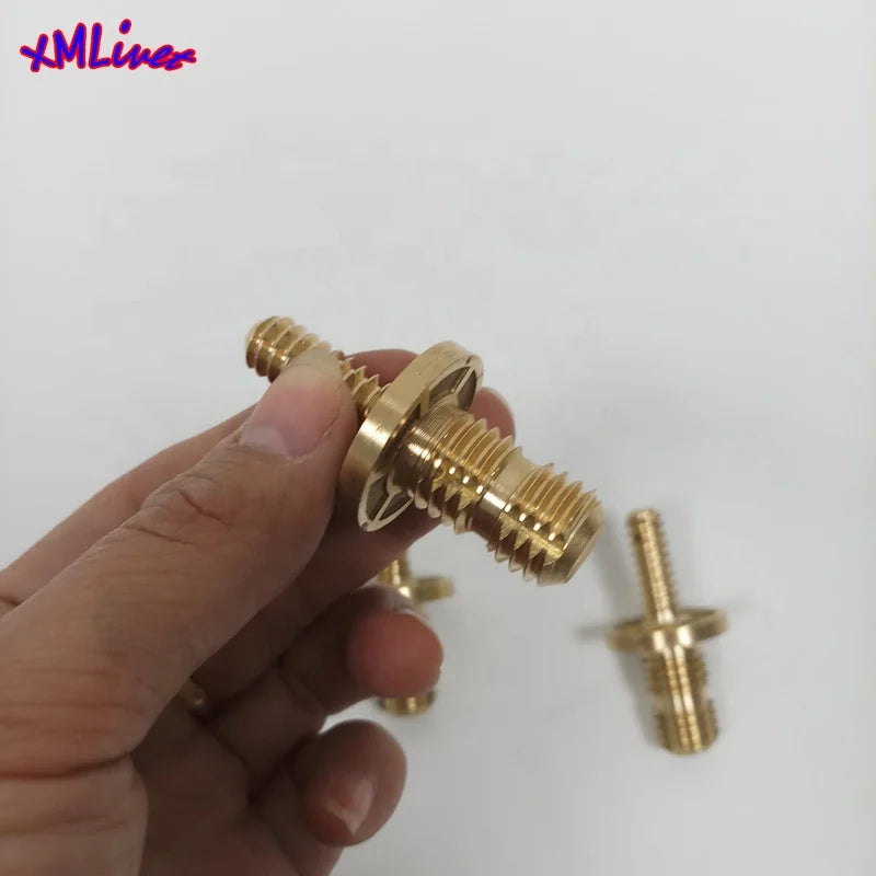 Xmlivet Snooker Billiard Cue Joint Master Brass Male/female Screws for Snooker Cues Sticks Accessories Wholesale