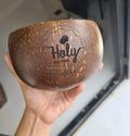 Wholesale Factory Cheap Price Engraved Custom logo Large Jumbo Small 100% Natural Spoon Fork Straw Acai Coconut Shell Bowls Set