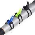 10pcs/bag Tie Rod Device Bait Hook Silicone Ring Fishing Rod Hook Suitable for Outdoor Fishing