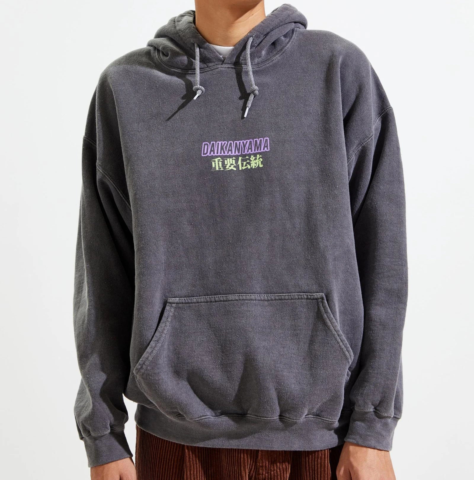 Cool Street Wear Fashion Custom Vintage and New Washed Hoodie Pullover Patterned for Men Adults Available in Black White